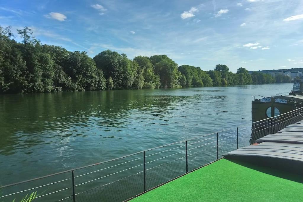 Belle Peniche Romantique A Paris Boulogne-Billancourt Eksteriør billede