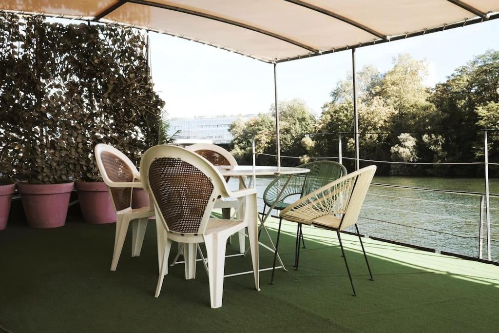 Belle Peniche Romantique A Paris Boulogne-Billancourt Eksteriør billede