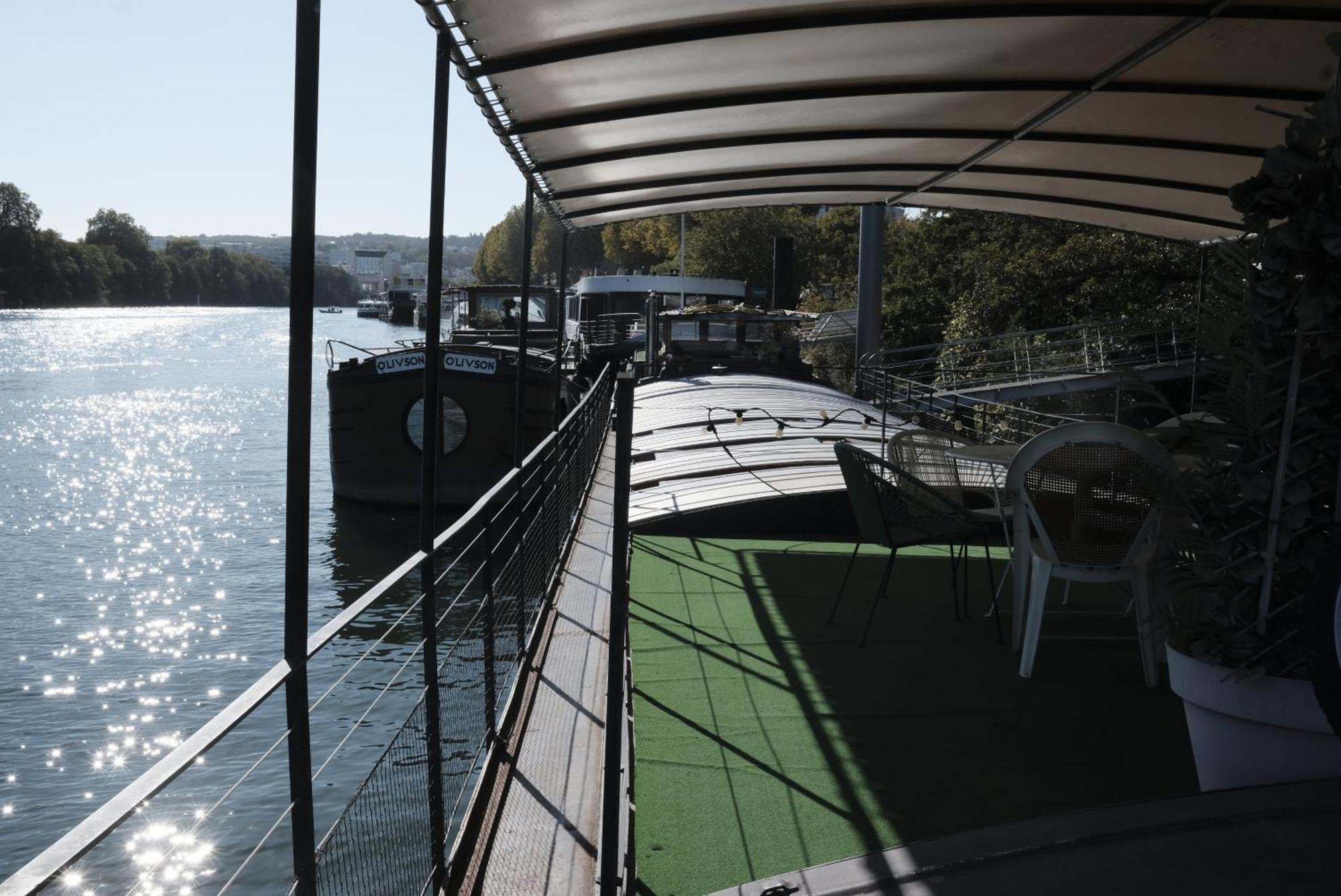 Belle Peniche Romantique A Paris Boulogne-Billancourt Eksteriør billede